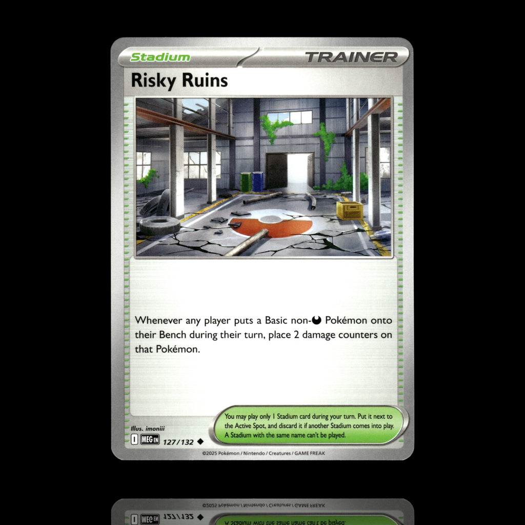 ▸ Risky Ruins | ME01: Mega Evolution | Uncommon | 127/132 | NM