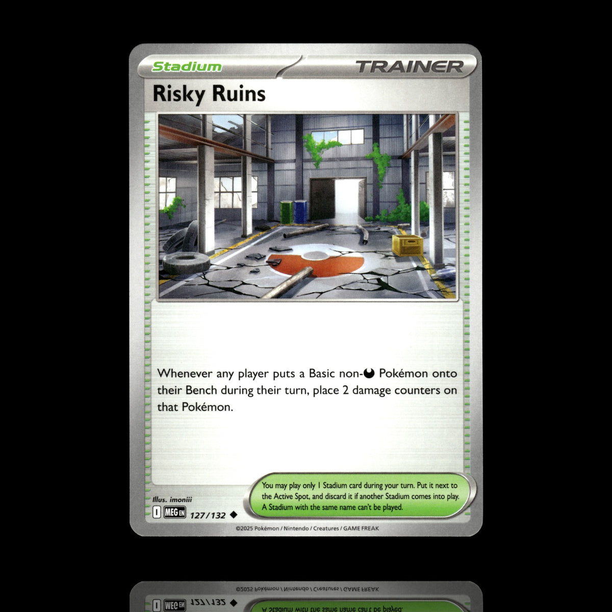▸ Risky Ruins | ME01: Mega Evolution | Uncommon | 127/132 | NM