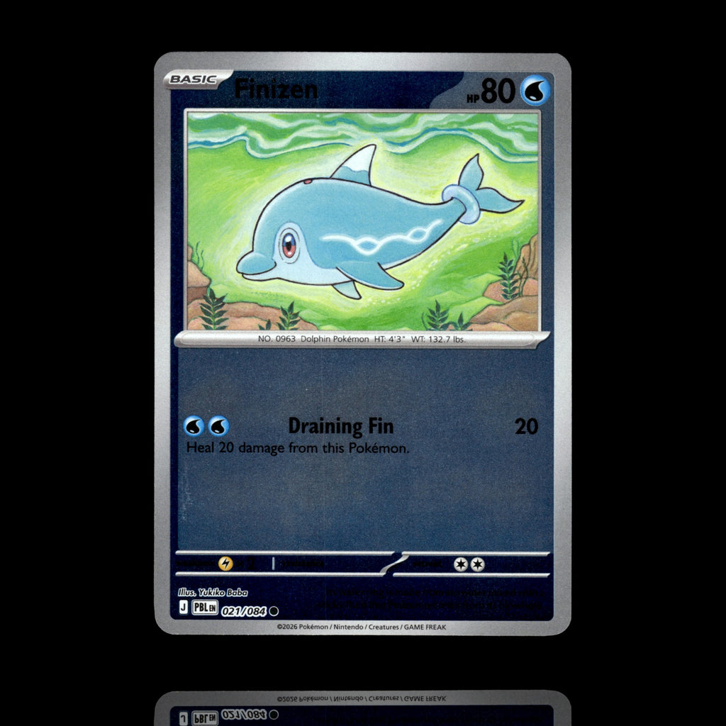 ▸ Finizen | ME05: Pitch Black | Reverse Holo | 021/084 | NM