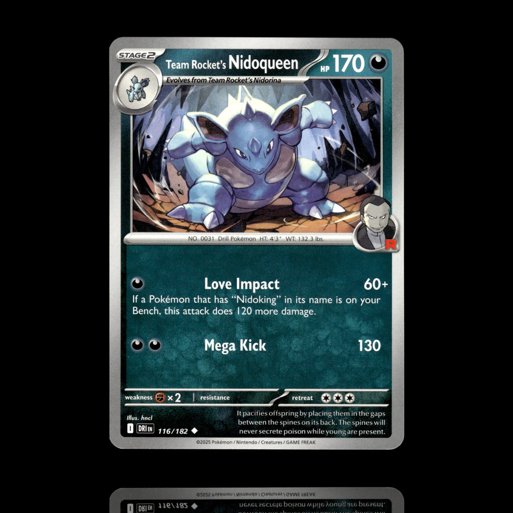 ▸ Team Rocket's Nidoqueen | SV10: Destined Rivals | Uncommon | 116/182 | NM