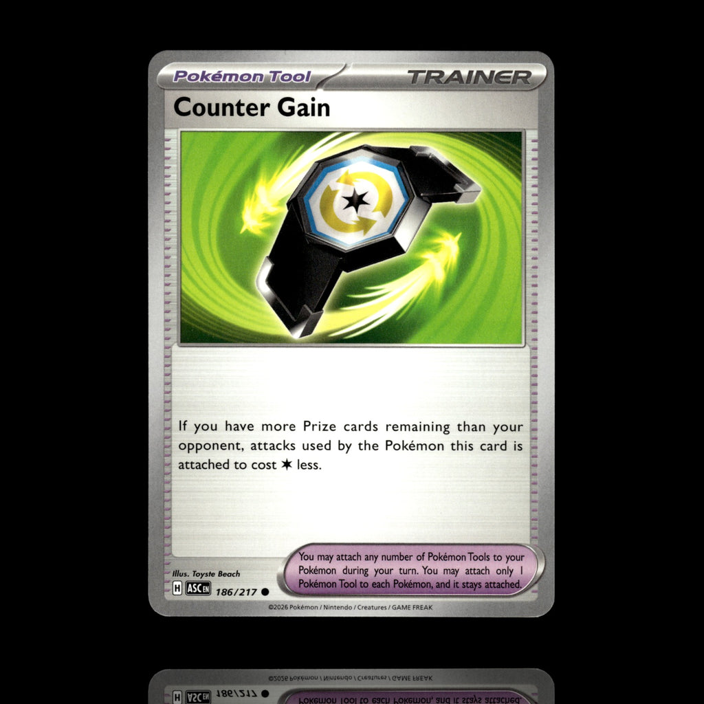 ▸ Counter Gain | ME: Ascended Heroes | Common | 186/217 | NM