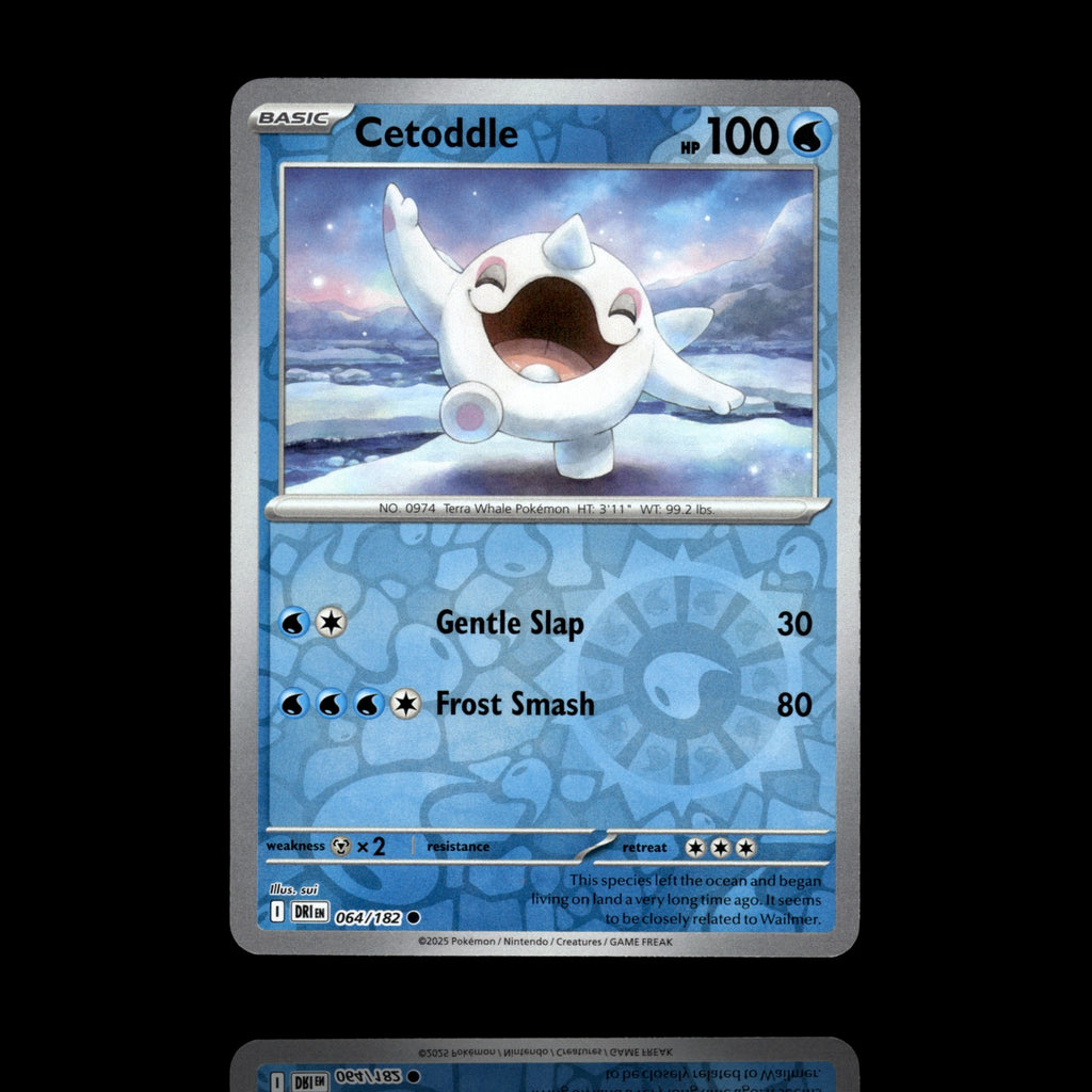 ▸ Cetoddle | SV10: Destined Rivals | Reverse Holo | 064/182 | NM