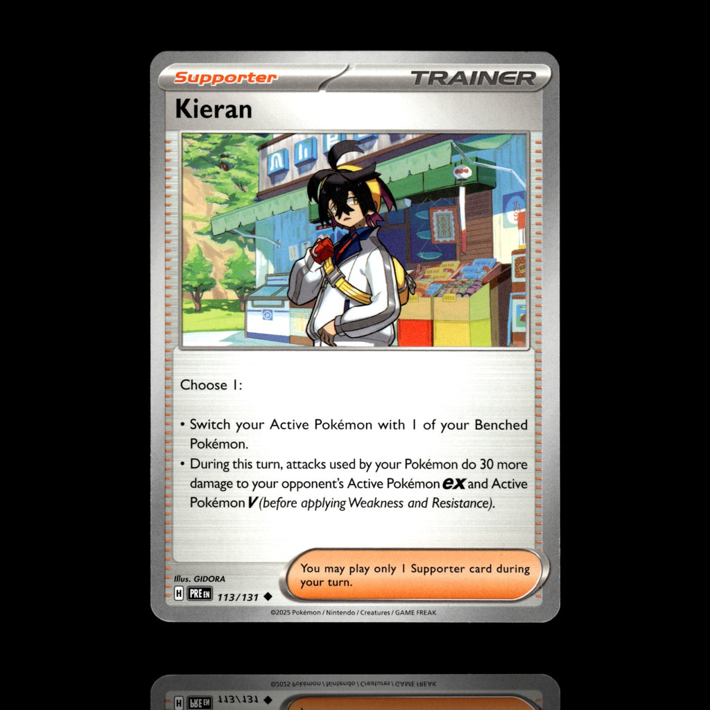 ▸ Kieran | SV: Prismatic Evolutions | Uncommon | 113/131 | NM