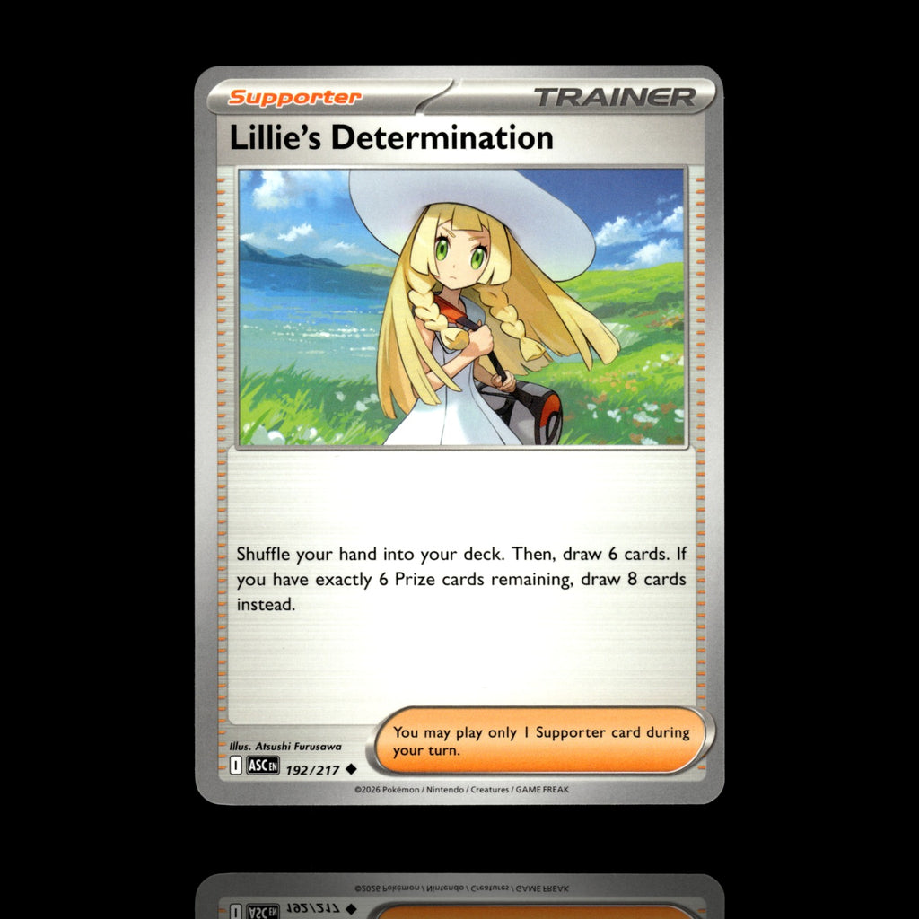 ▸ Lillie's Determination | ME: Ascended Heroes | Uncommon | 192/217 | NM