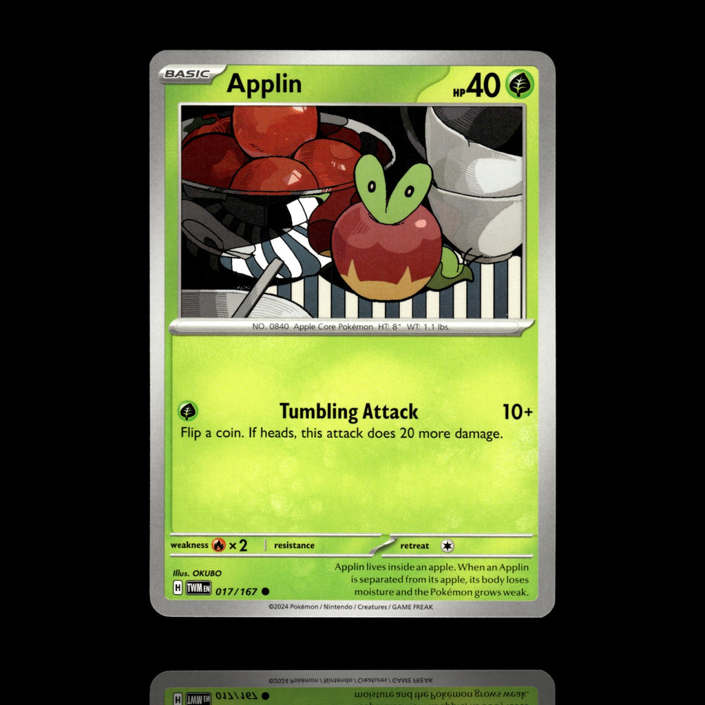 ▸ Applin | SV06: Twilight Masquerade | Common | 017/167 | NM