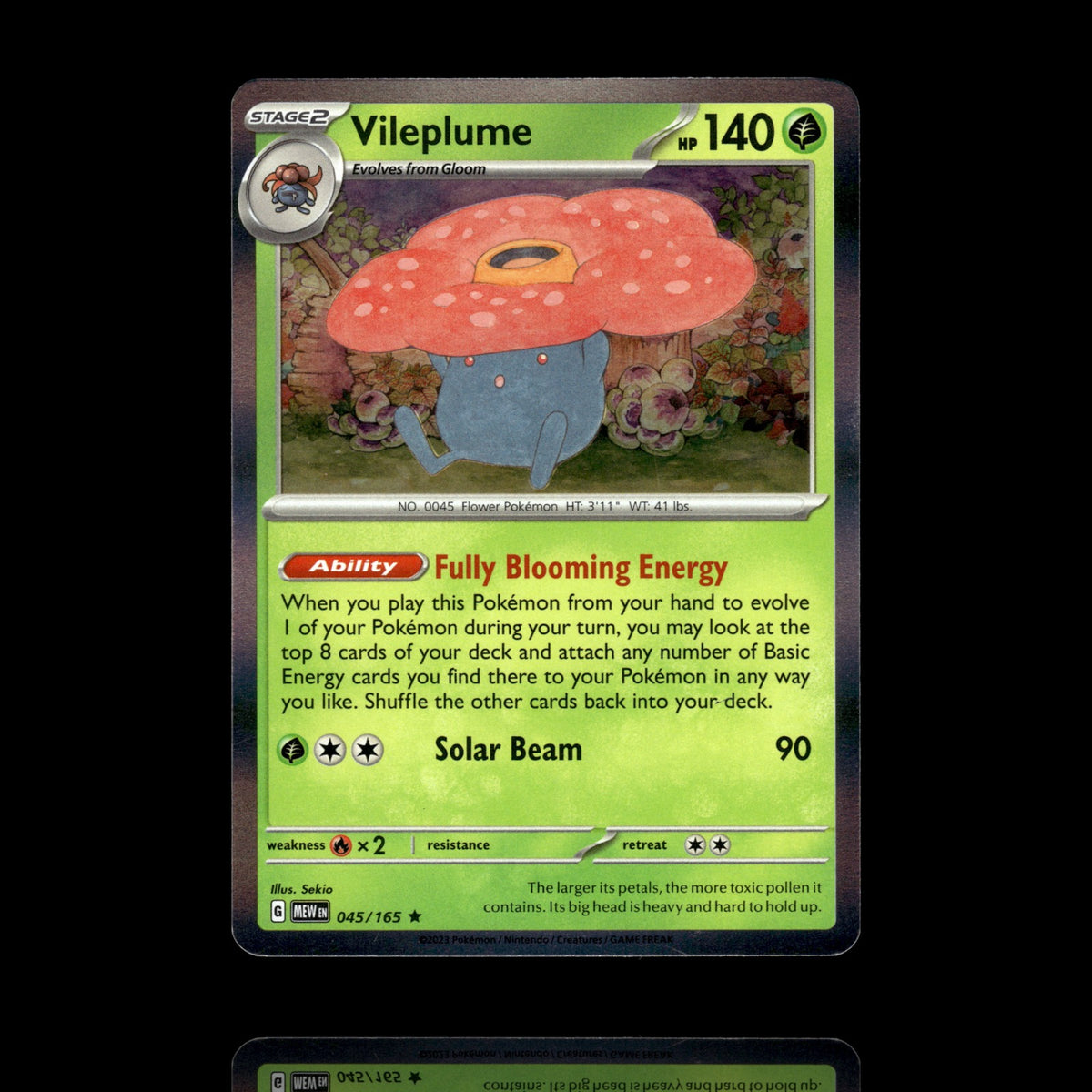 ▸ Vileplume | SV: Scarlet & Violet 151 | Rare | 045/165 | NM