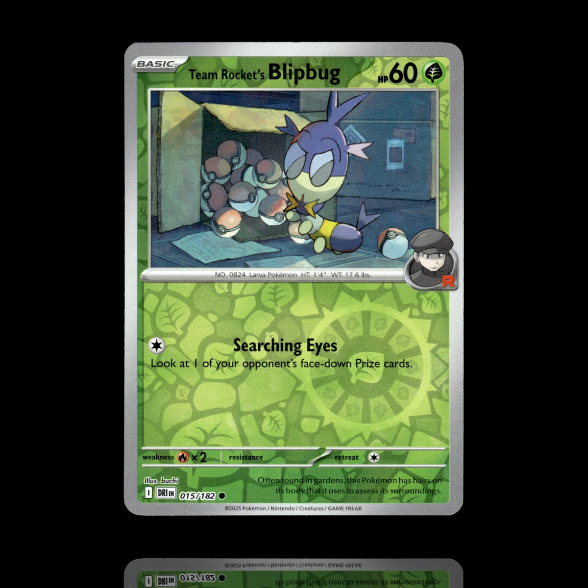 ▸ Team Rocket's Blipbug | SV10: Destined Rivals | Reverse Holo | 015/182 | NM
