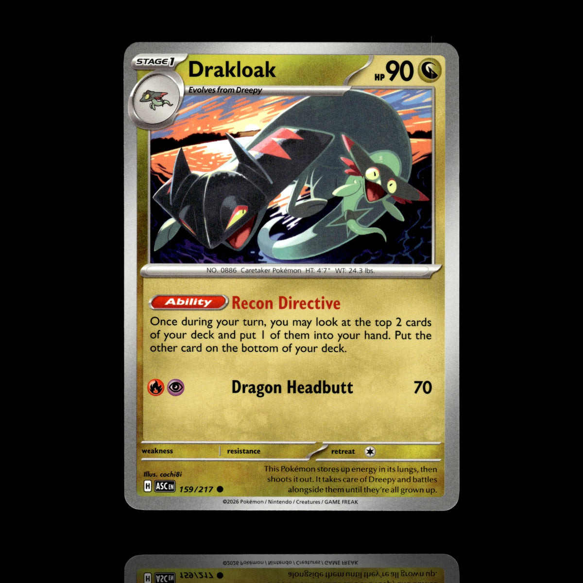 ▸ Drakloak | ME: Ascended Heroes | Common | 159/217 | NM