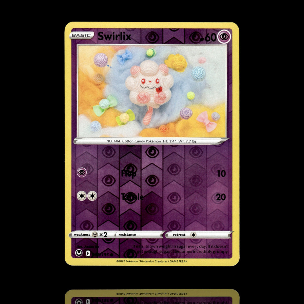 ▸ Swirlix | SWSH12: Silver Tempest | Reverse Holo | 083/195 | NM