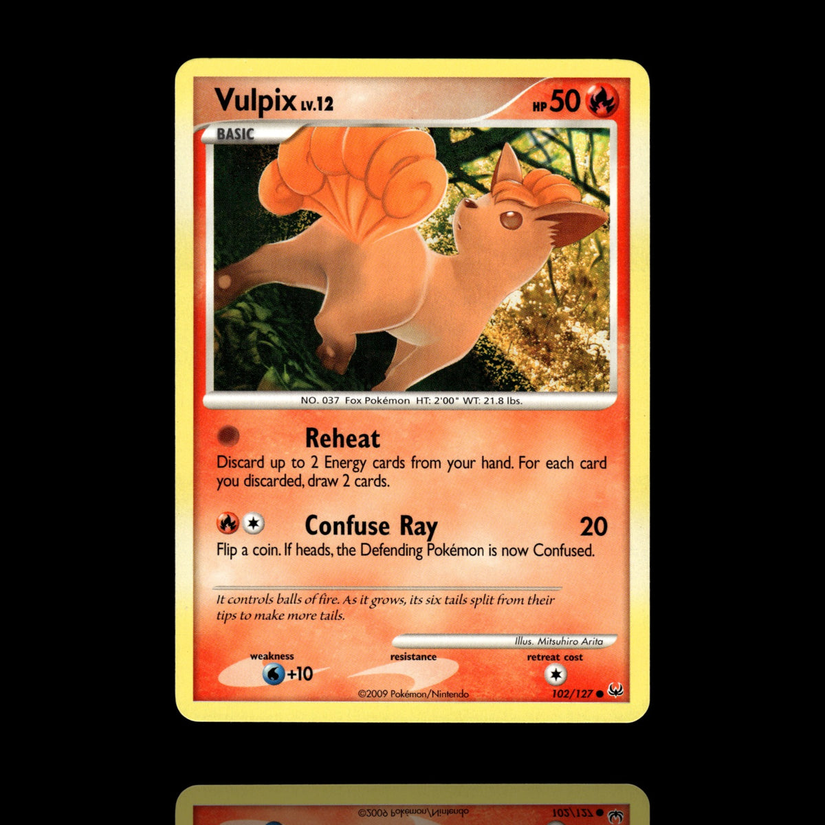 ▸ Vulpix | Platinum | Common | 102/127 | NM