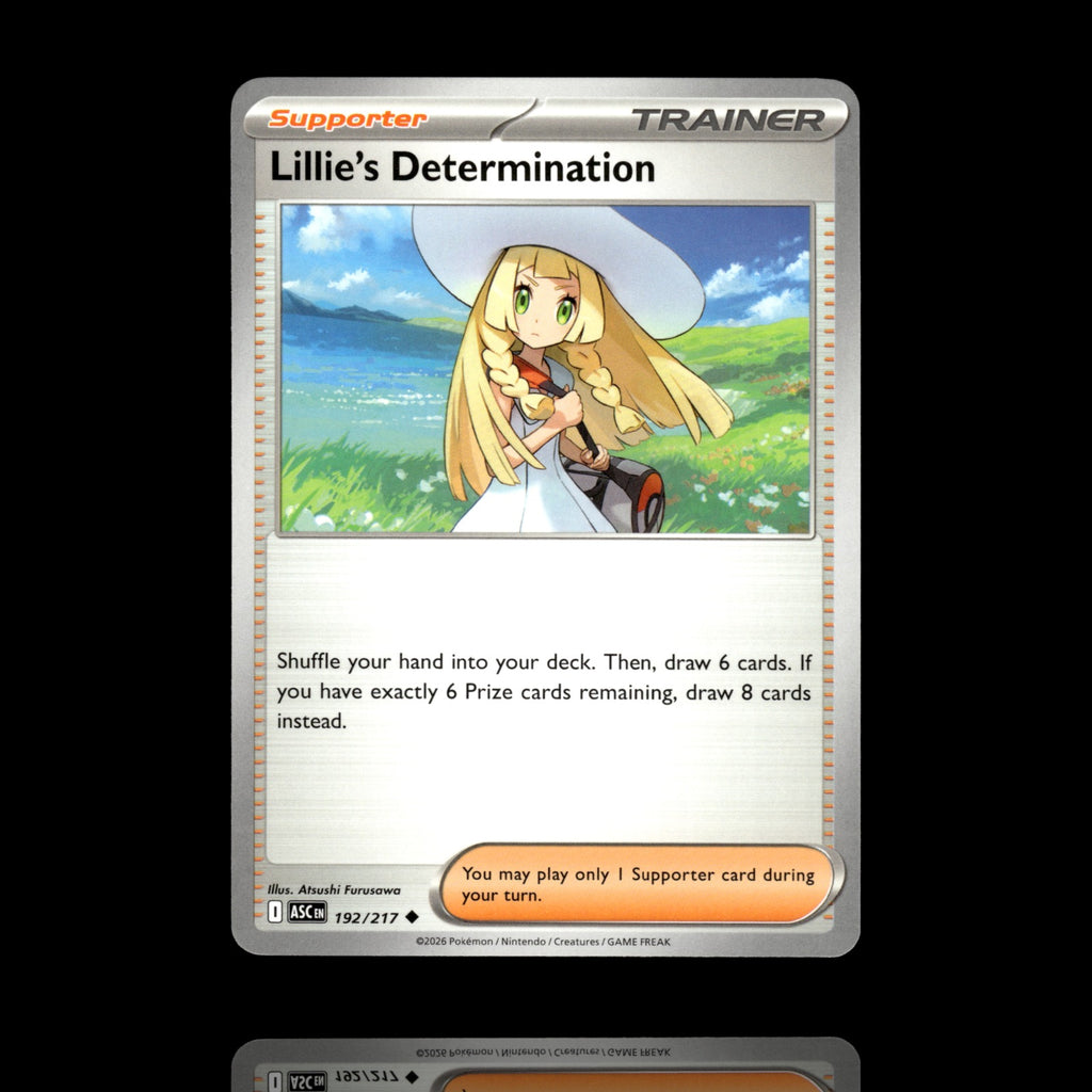 ▸ Lillie's Determination | ME: Ascended Heroes | Uncommon | 192/217 | NM