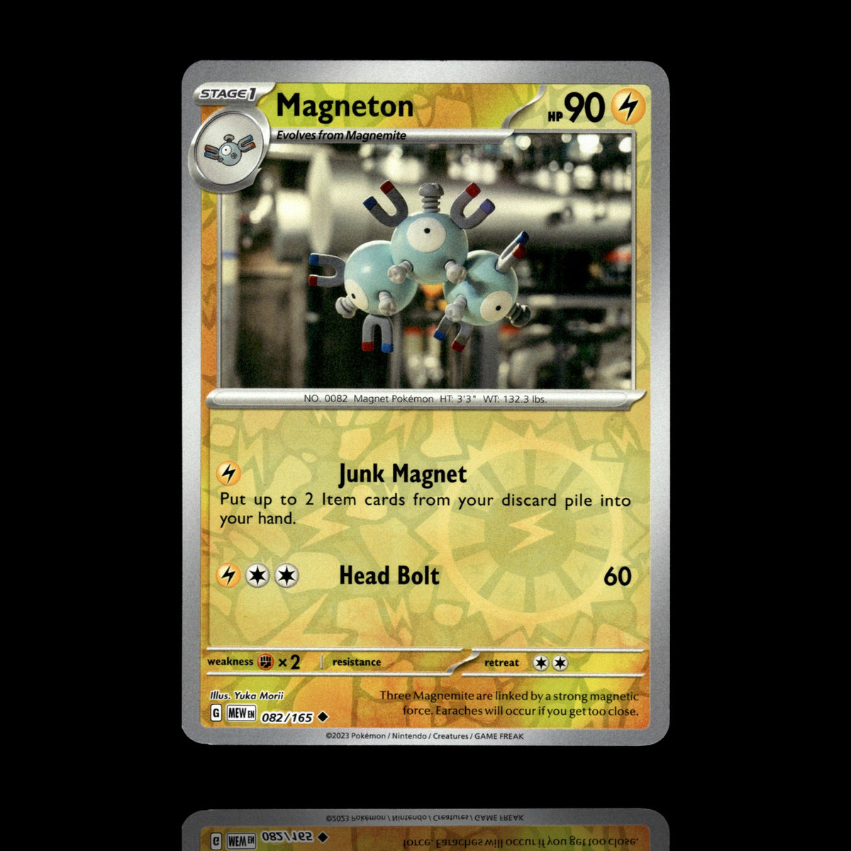 ▸ Magneton | SV: Scarlet & Violet 151 | Reverse Holo | 082/165 | NM