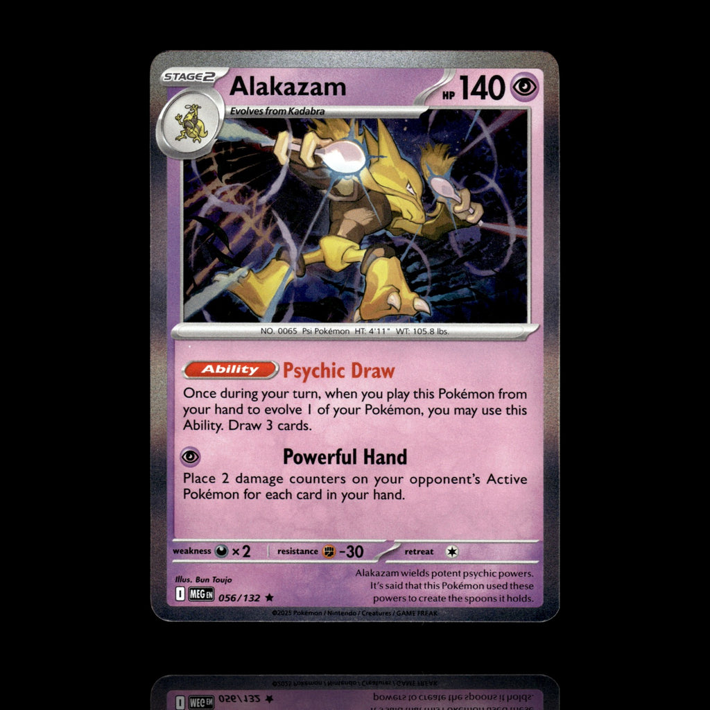 ▸ Alakazam | ME01: Mega Evolution | Rare | 056/132 | NM