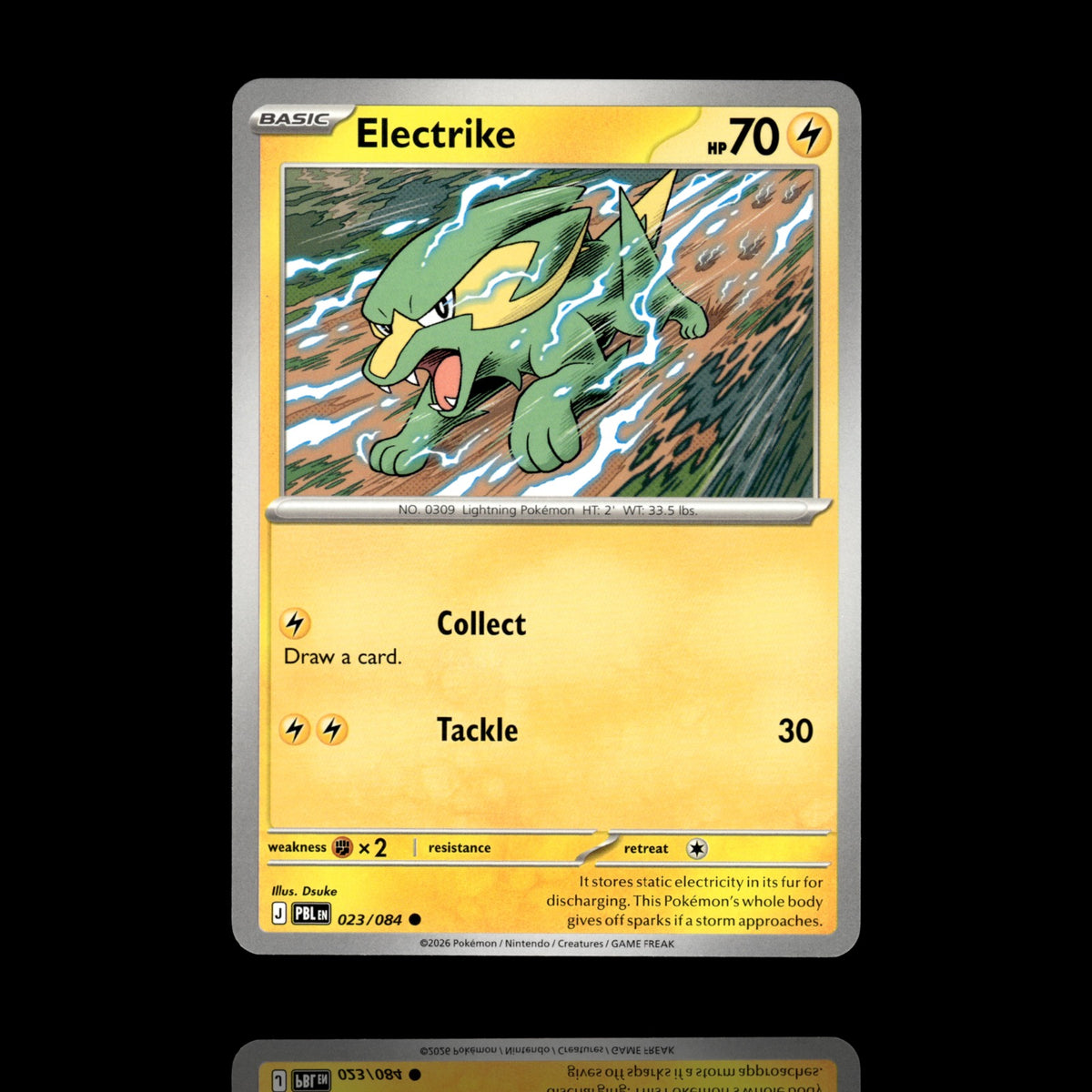 ▸ Electrike | ME05: Pitch Black | Common | 023/084 | NM