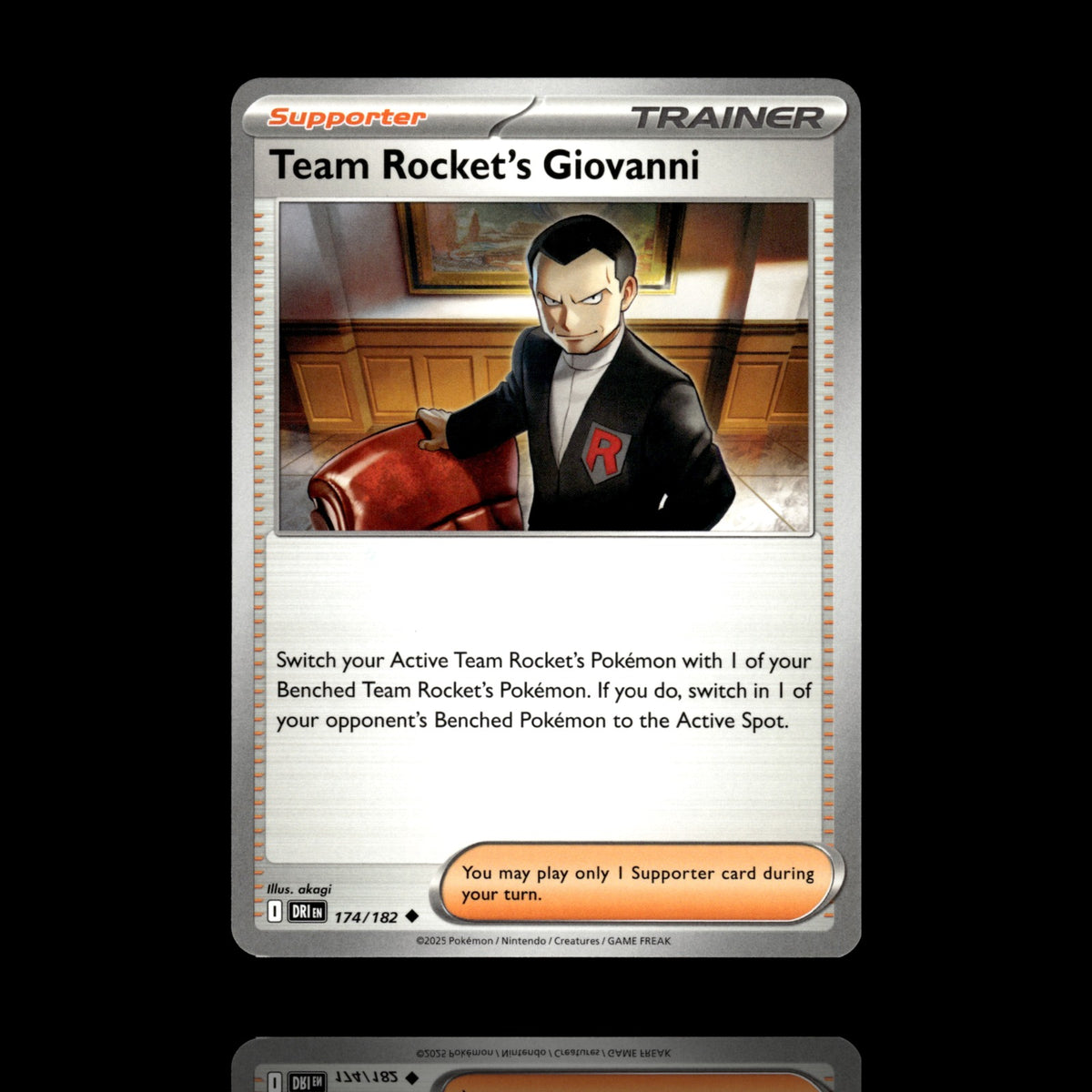 ▸ Team Rocket's Giovanni | SV10: Destined Rivals | Uncommon | 174/182 | NM
