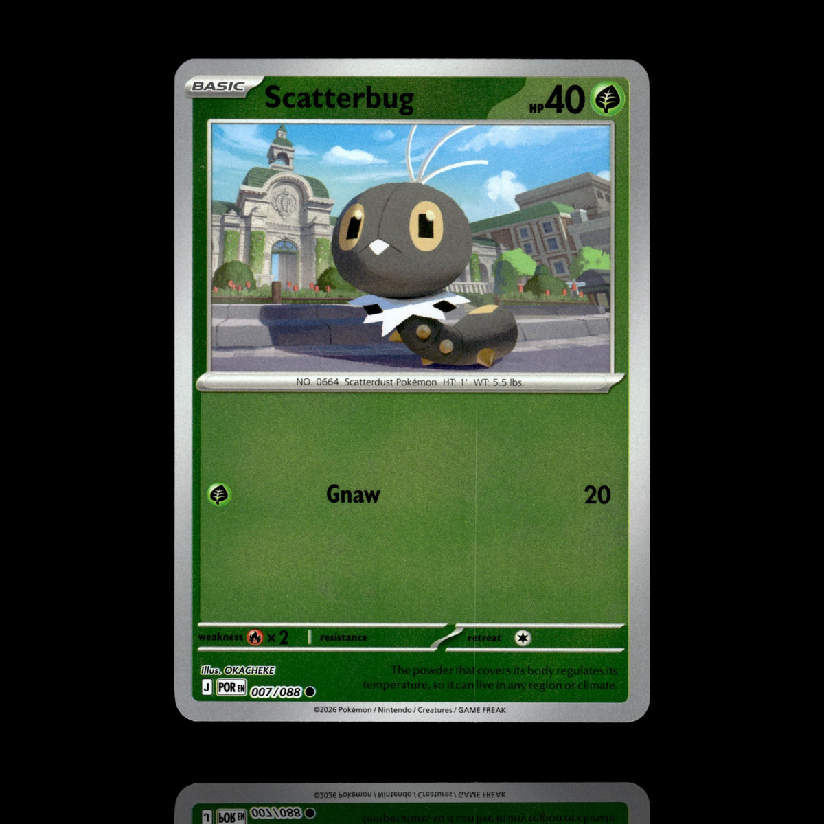 ▸ Scatterbug | ME03: Perfect Order | Reverse Holo | 007/088 | NM