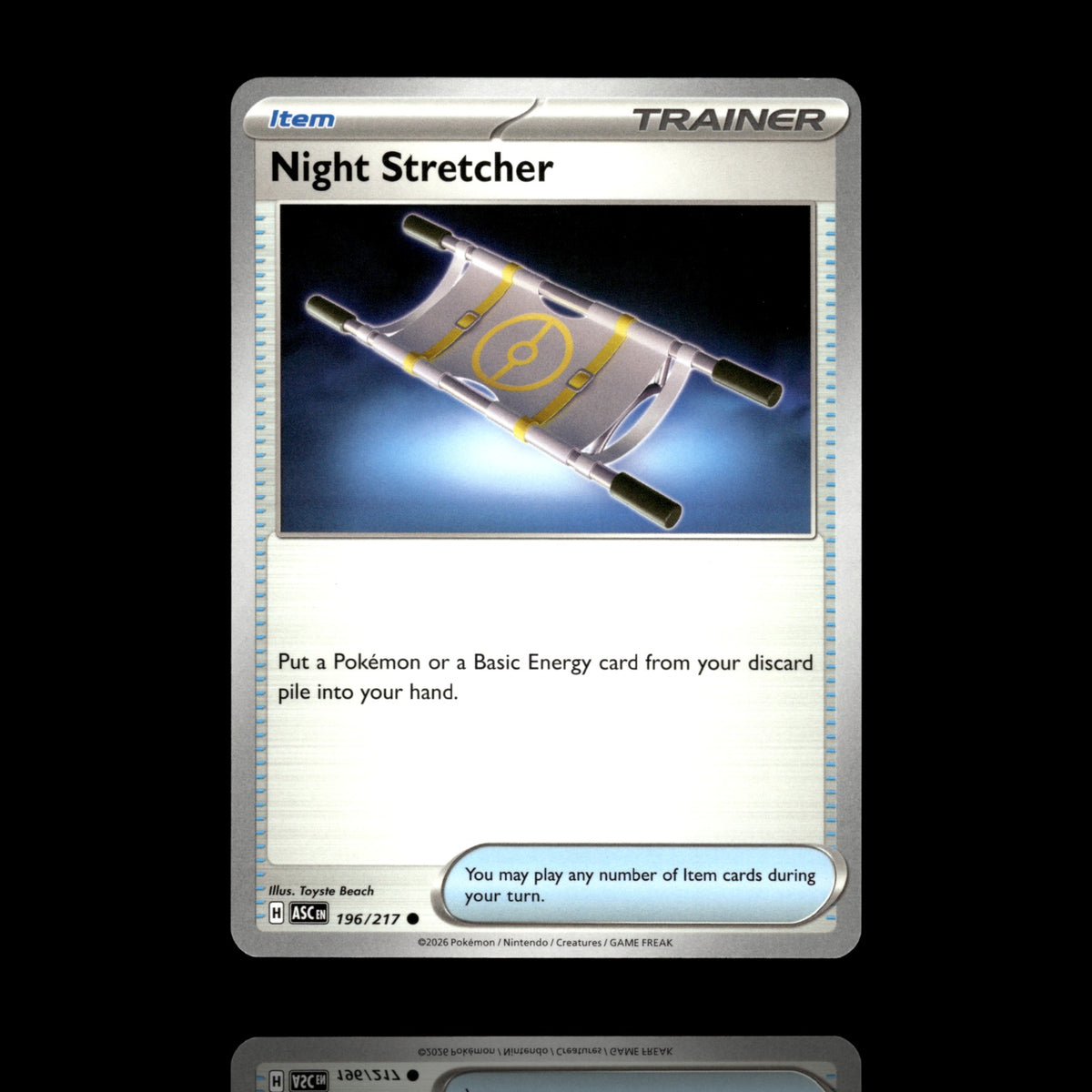 ▸ Night Stretcher | ME: Ascended Heroes | Common | 196/217 | NM