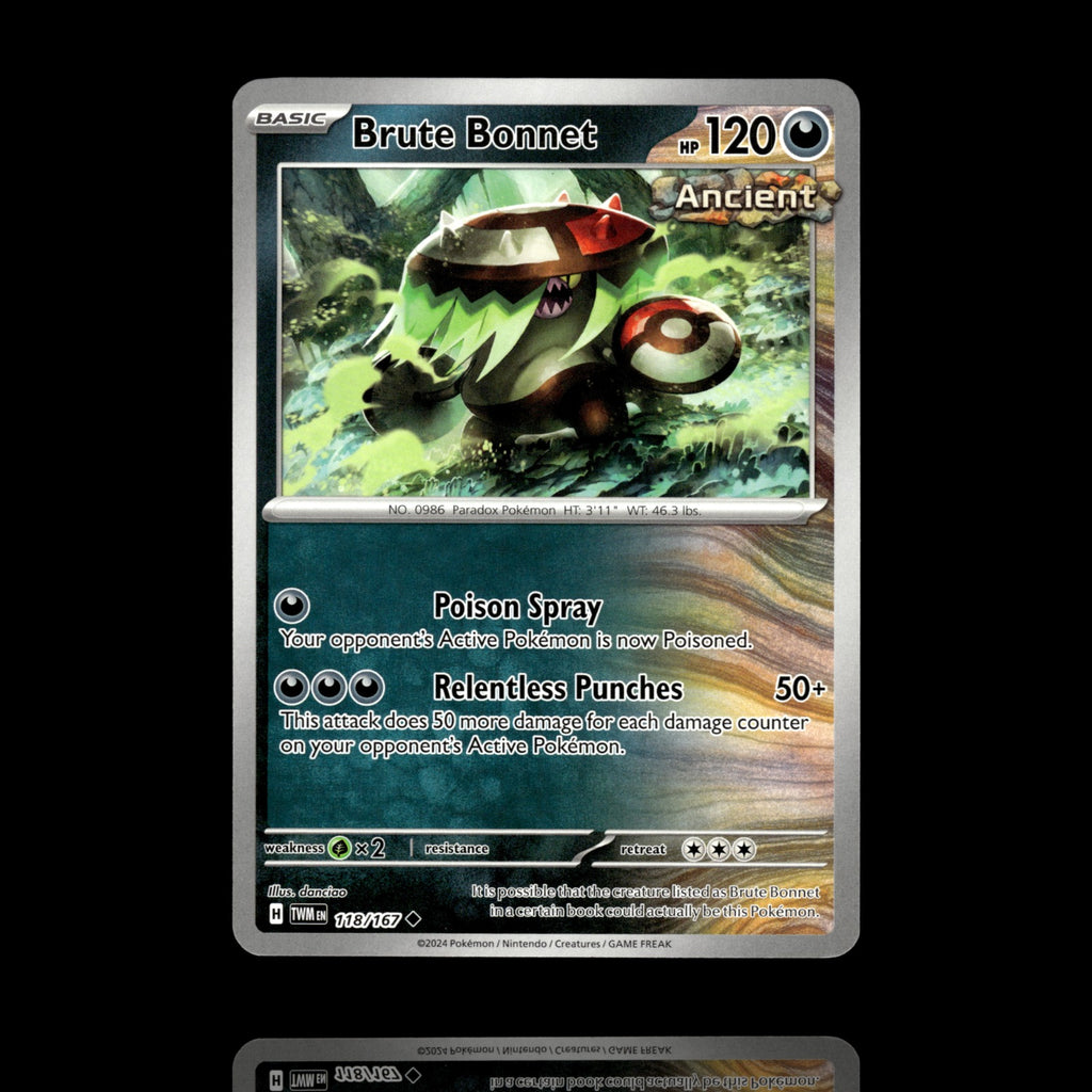 ▸ Brute Bonnet | SV06: Twilight Masquerade | Uncommon | 118/167 | NM