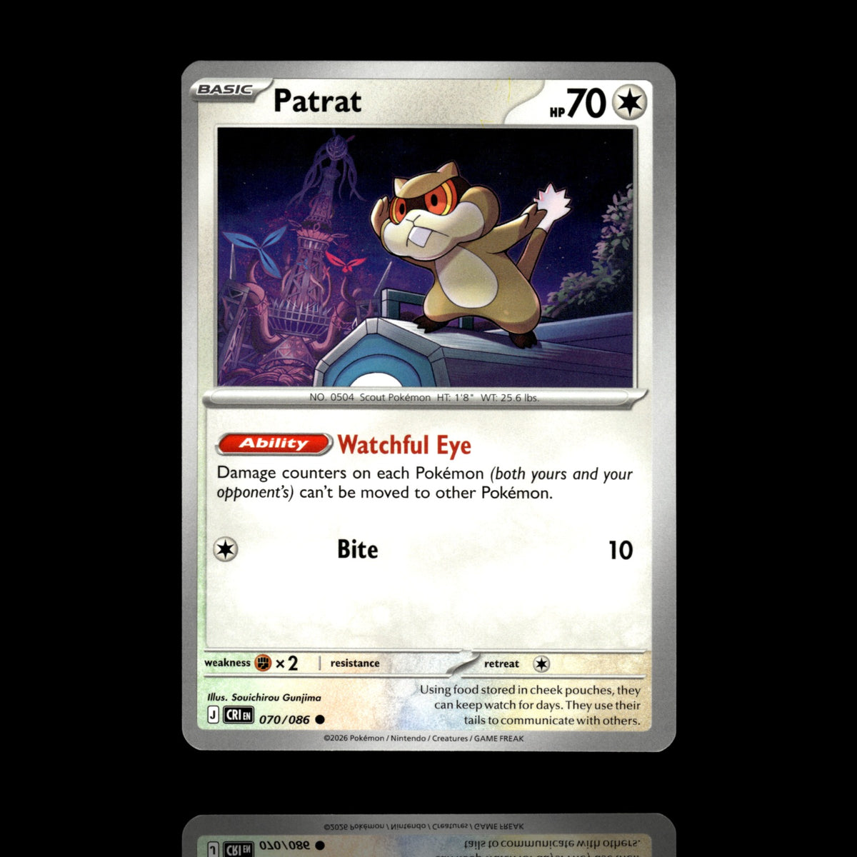 ▸ Patrat | ME04: Chaos Rising | Common | 070/086 | NM