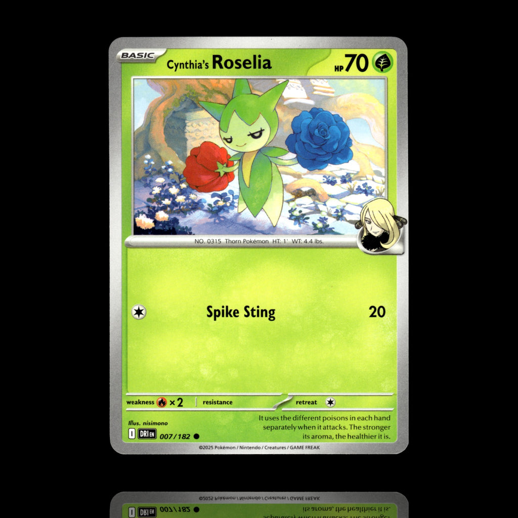 ▸ Cynthia's Roselia | SV10: Destined Rivals | Common | 007/182 | NM