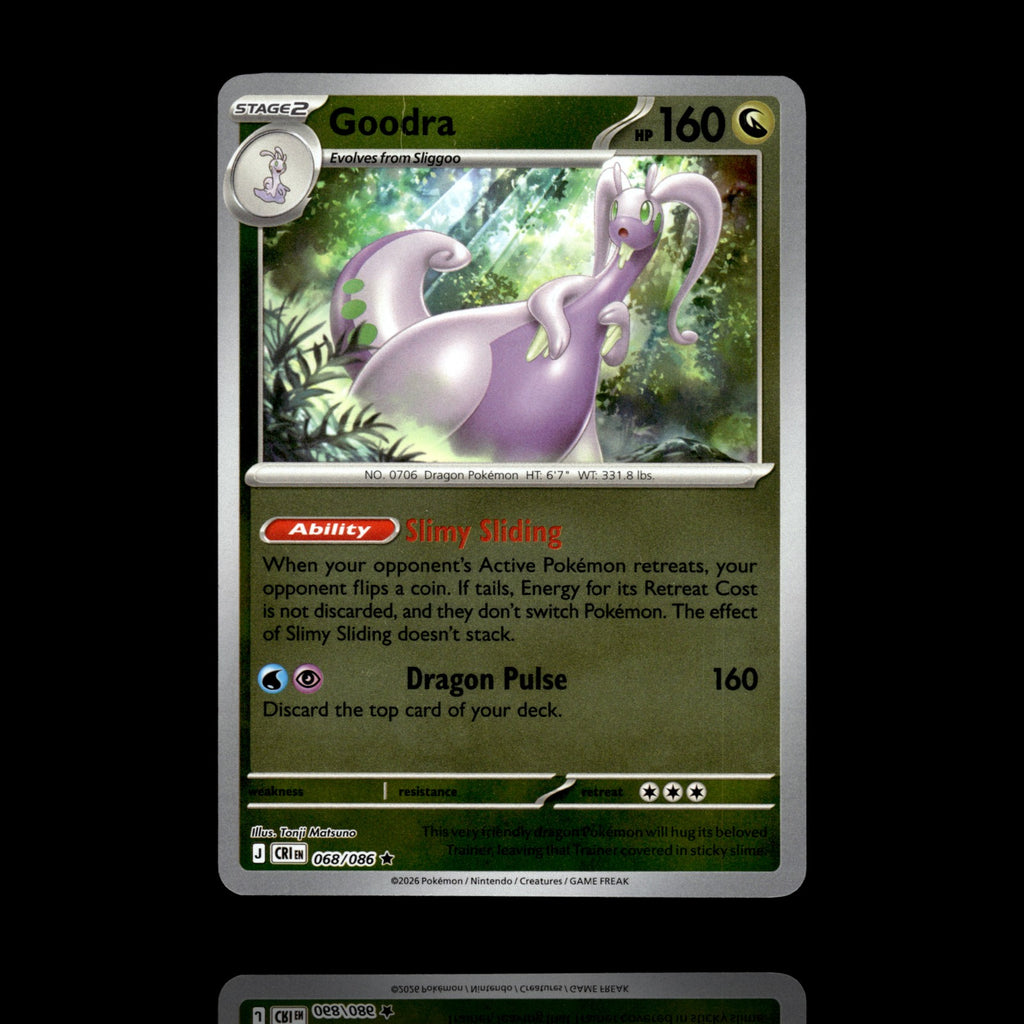 ▸ Goodra | ME04: Chaos Rising | Reverse Holo | 068/086 | NM