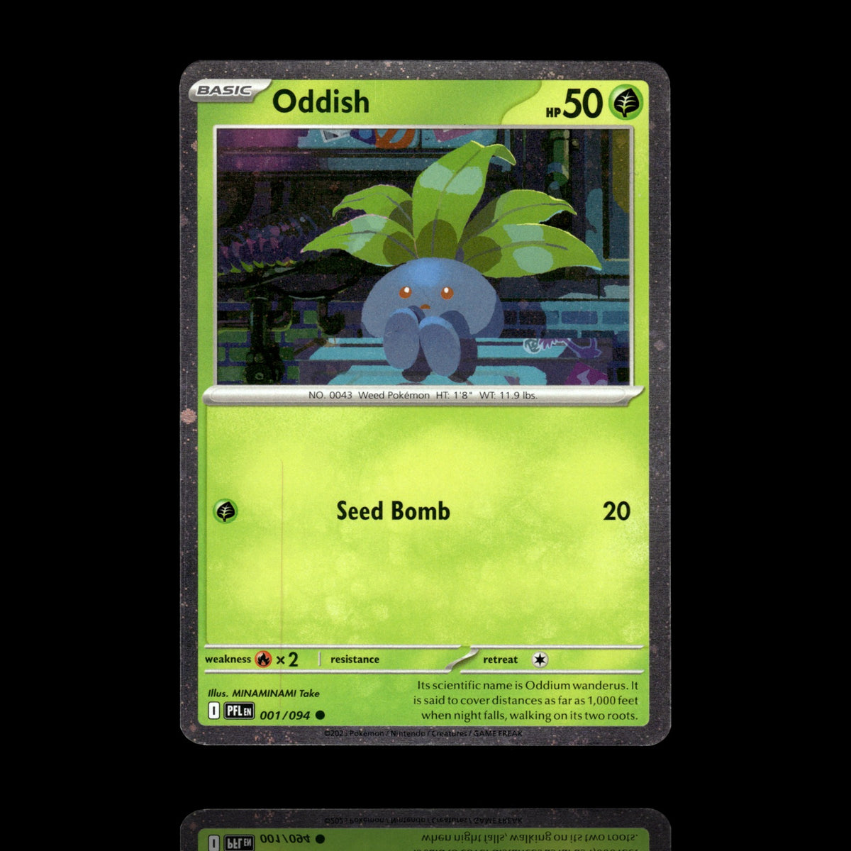 ▸ Oddish Cosmos Holo | Miscellaneous Cards & Products | Common | 001/094 | NM
