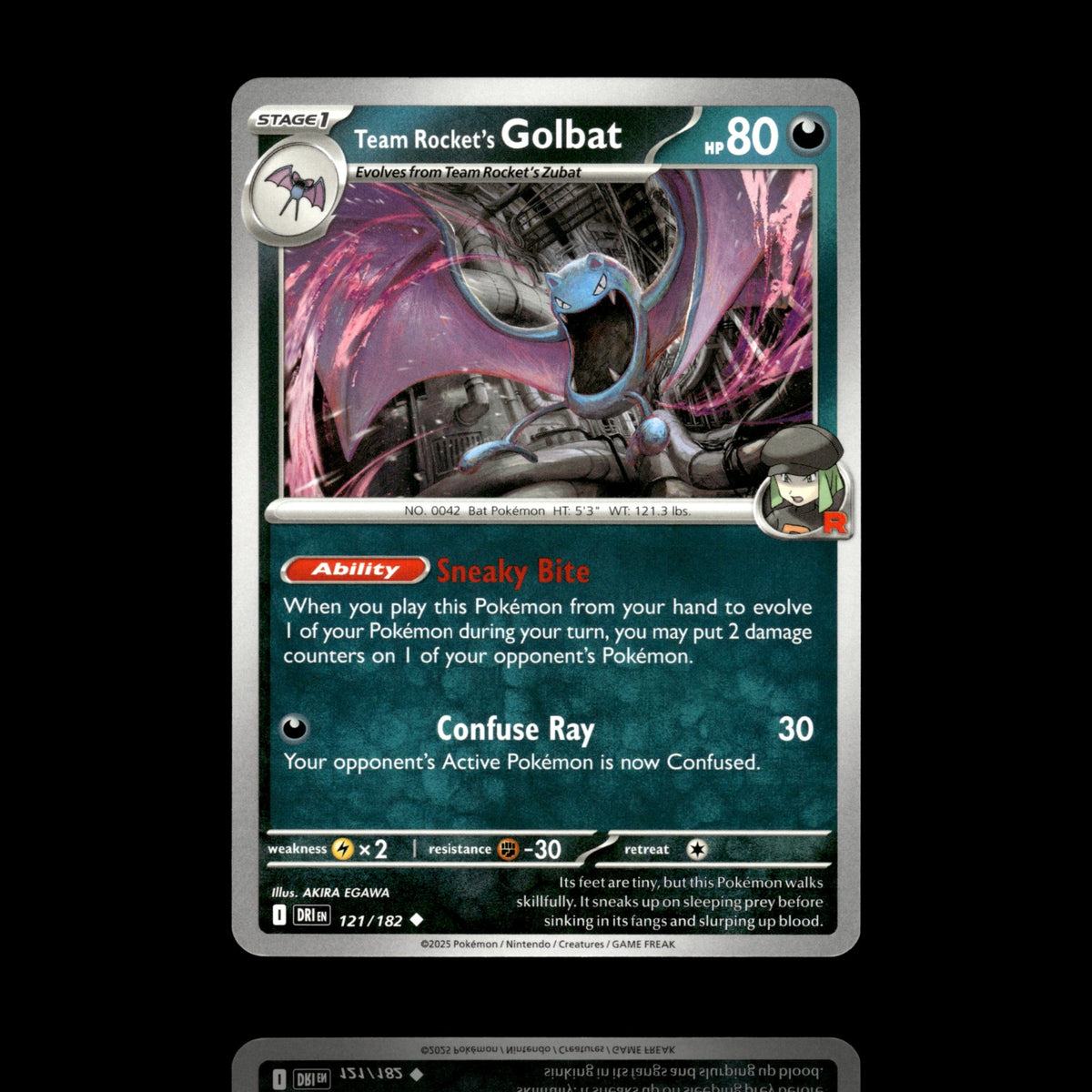 ▸ Team Rocket's Golbat | SV10: Destined Rivals | Uncommon | 121/182 | NM