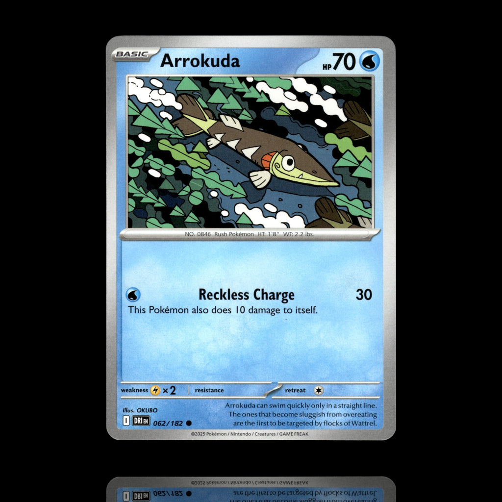 ▸ Arrokuda | SV10: Destined Rivals | Common | 062/182 | NM