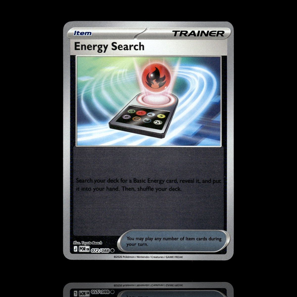 ▸ Energy Search | ME03: Perfect Order | Reverse Holo | 072/088 | NM