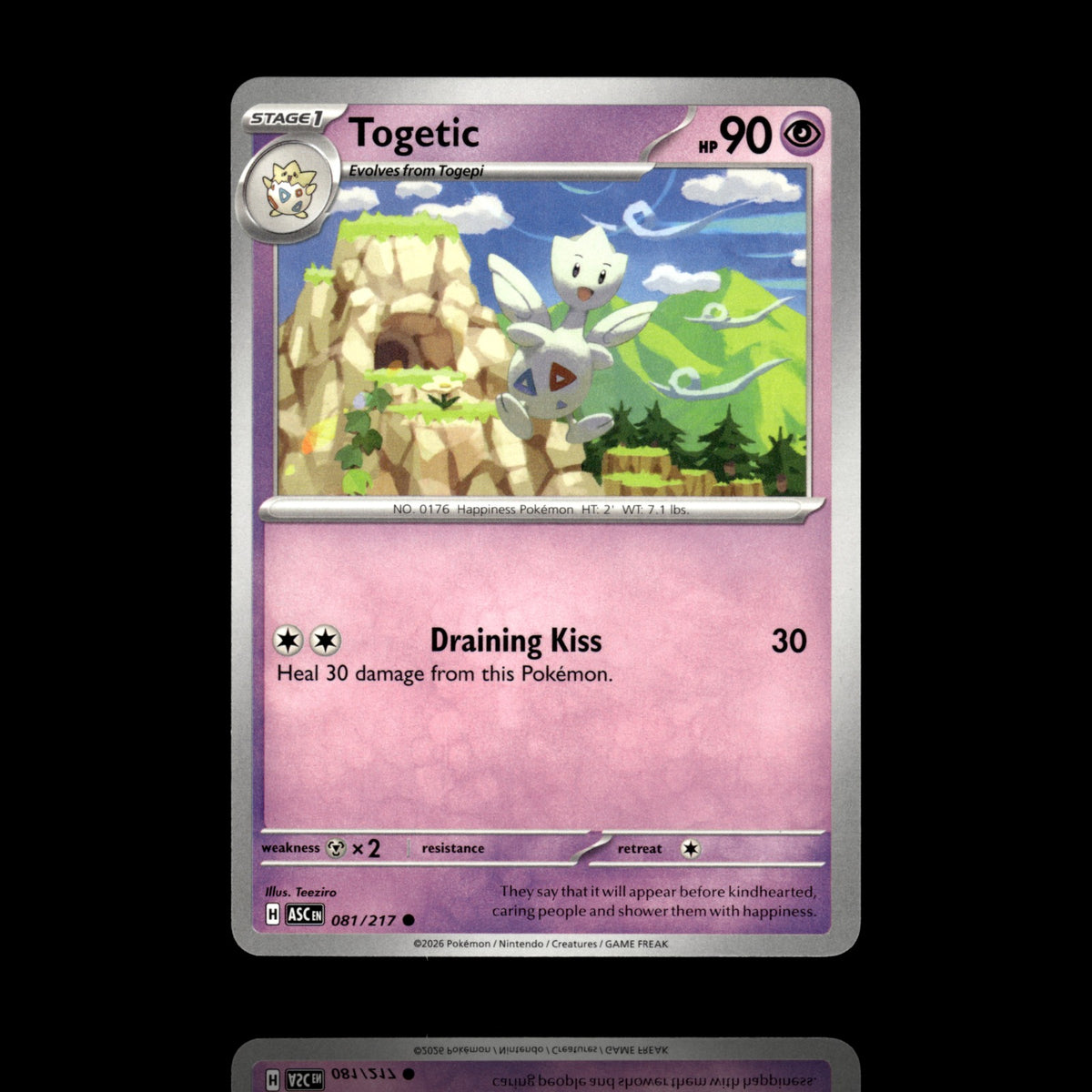 ▸ Togetic | ME: Ascended Heroes | Common | 081/217 | NM