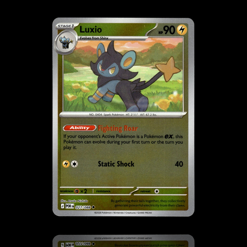 ▸ Luxio | ME03: Perfect Order | Reverse Holo | 027/088 | NM