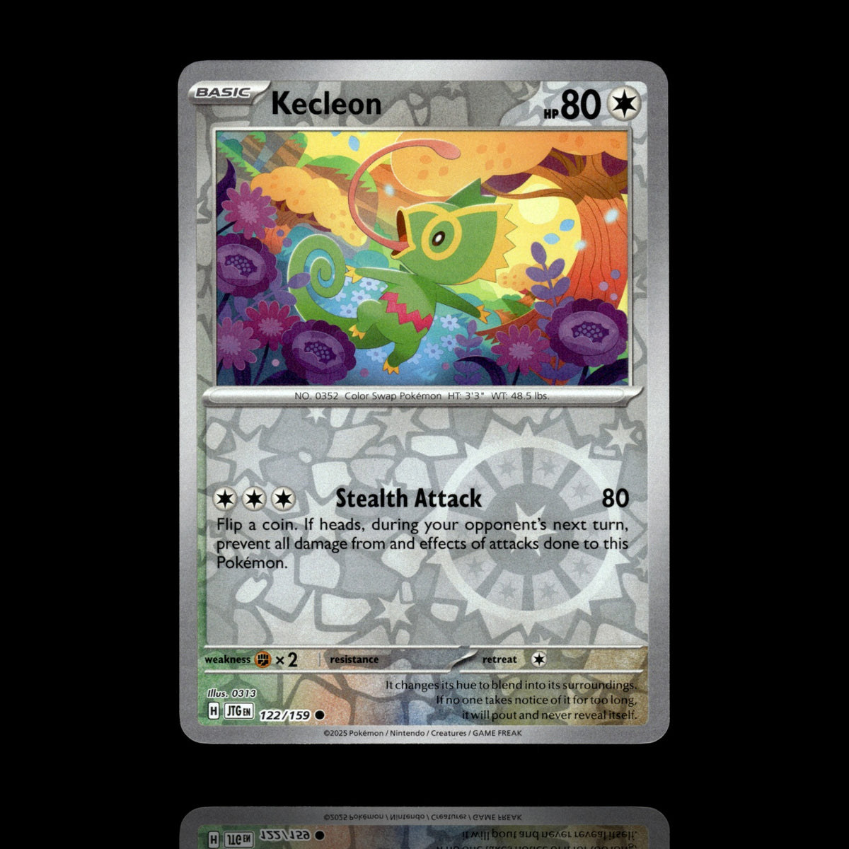 ▸ Kecleon | SV09: Journey Together | Reverse Holo | 122/159 | NM