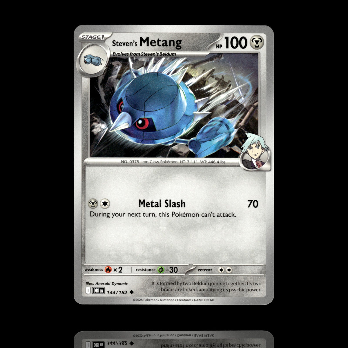 ▸ Steven's Metang | SV10: Destined Rivals | Uncommon | 144/182 | NM