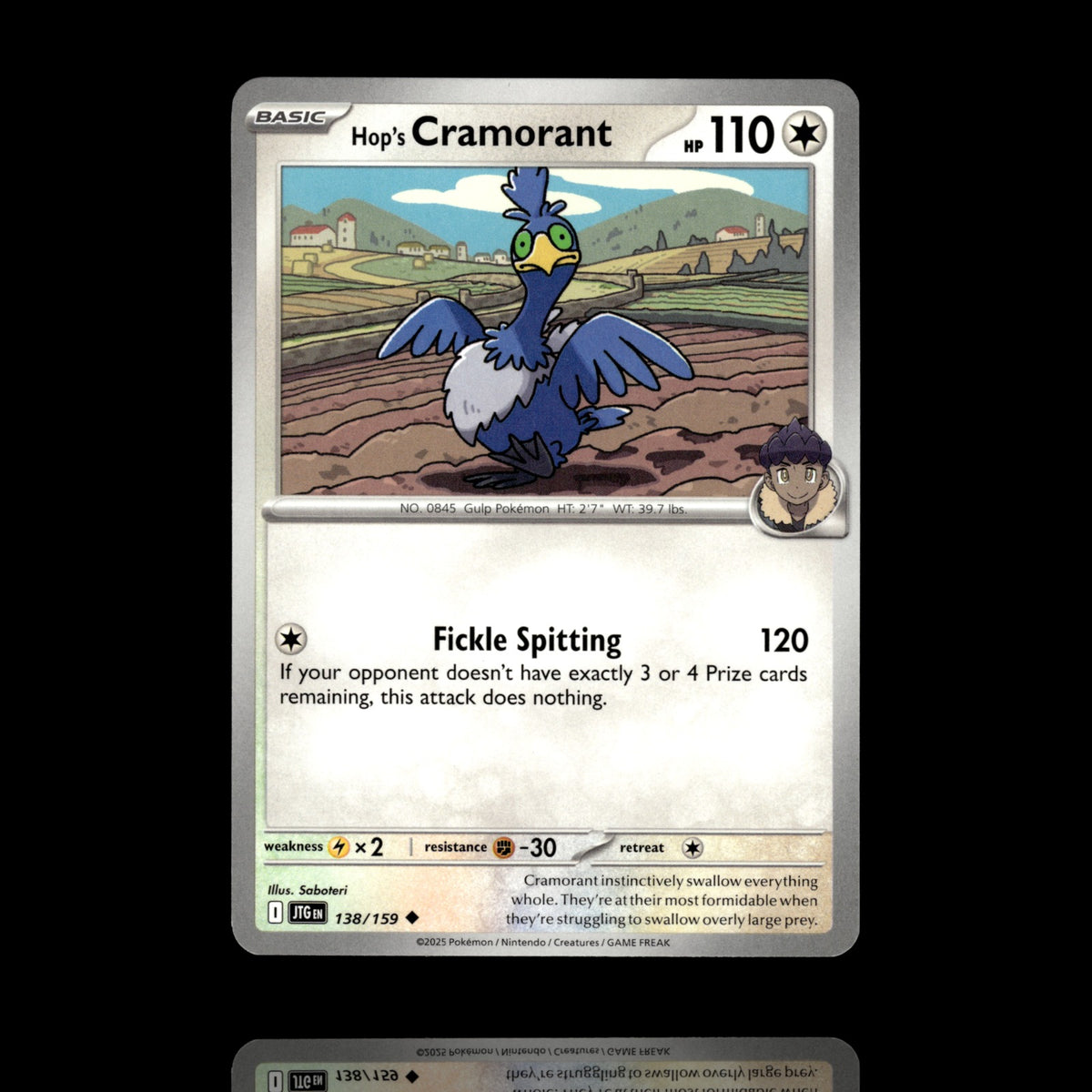 ▸ Hop's Cramorant | SV09: Journey Together | Uncommon | 138/159 | NM