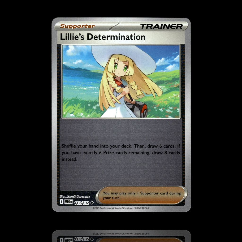 ▸ Lillie's Determination | ME01: Mega Evolution | Reverse Holo | 119/132 | NM