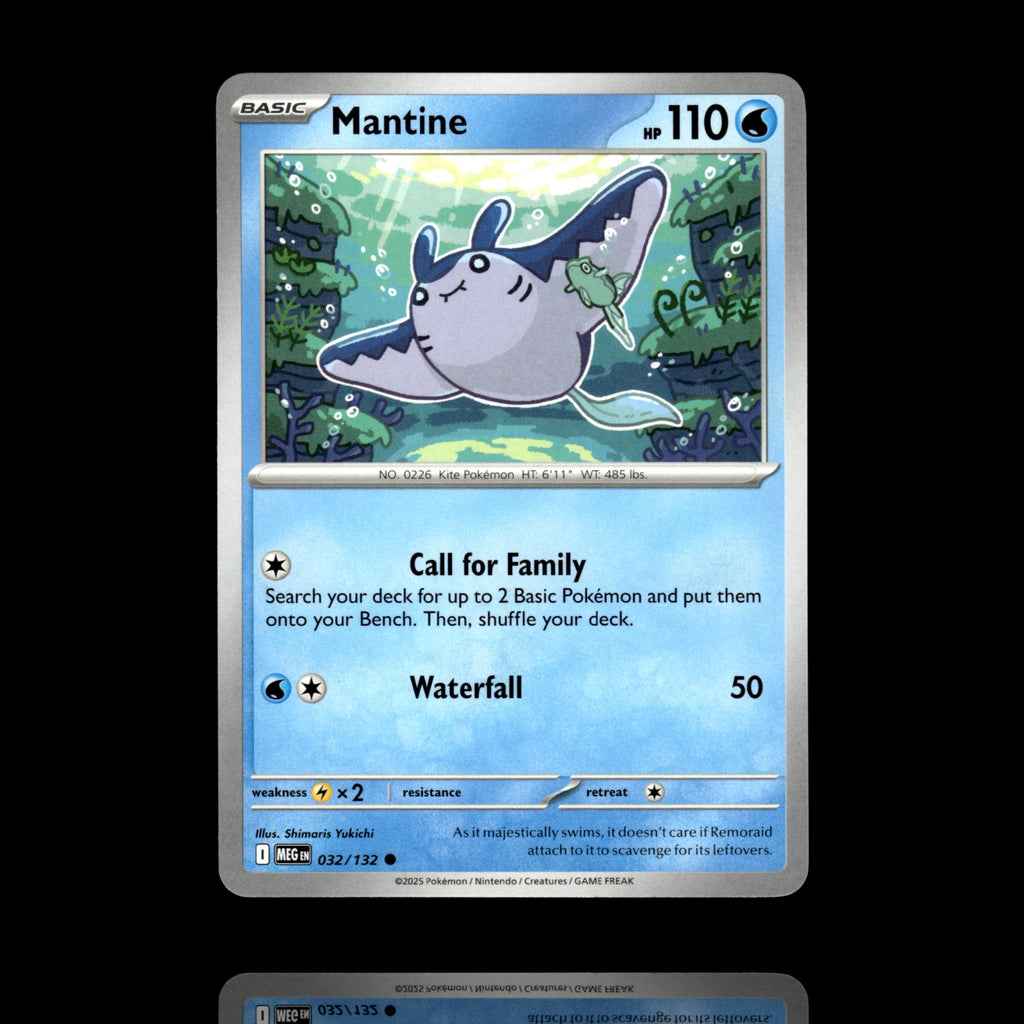 ▸ Mantine | ME01: Mega Evolution | Common | 032/132 | NM