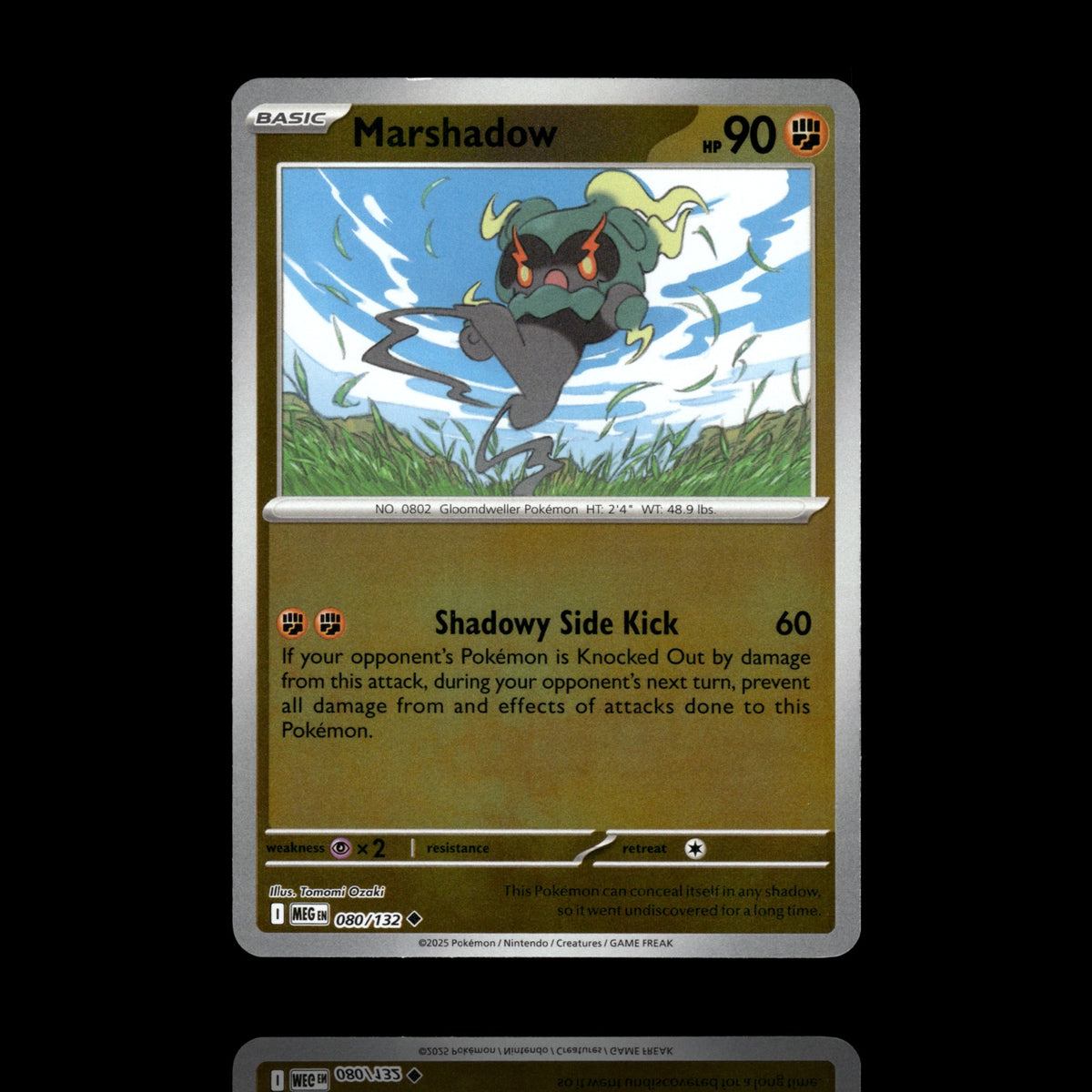 ▸ Marshadow | ME01: Mega Evolution | Reverse Holo | 080/132 | NM