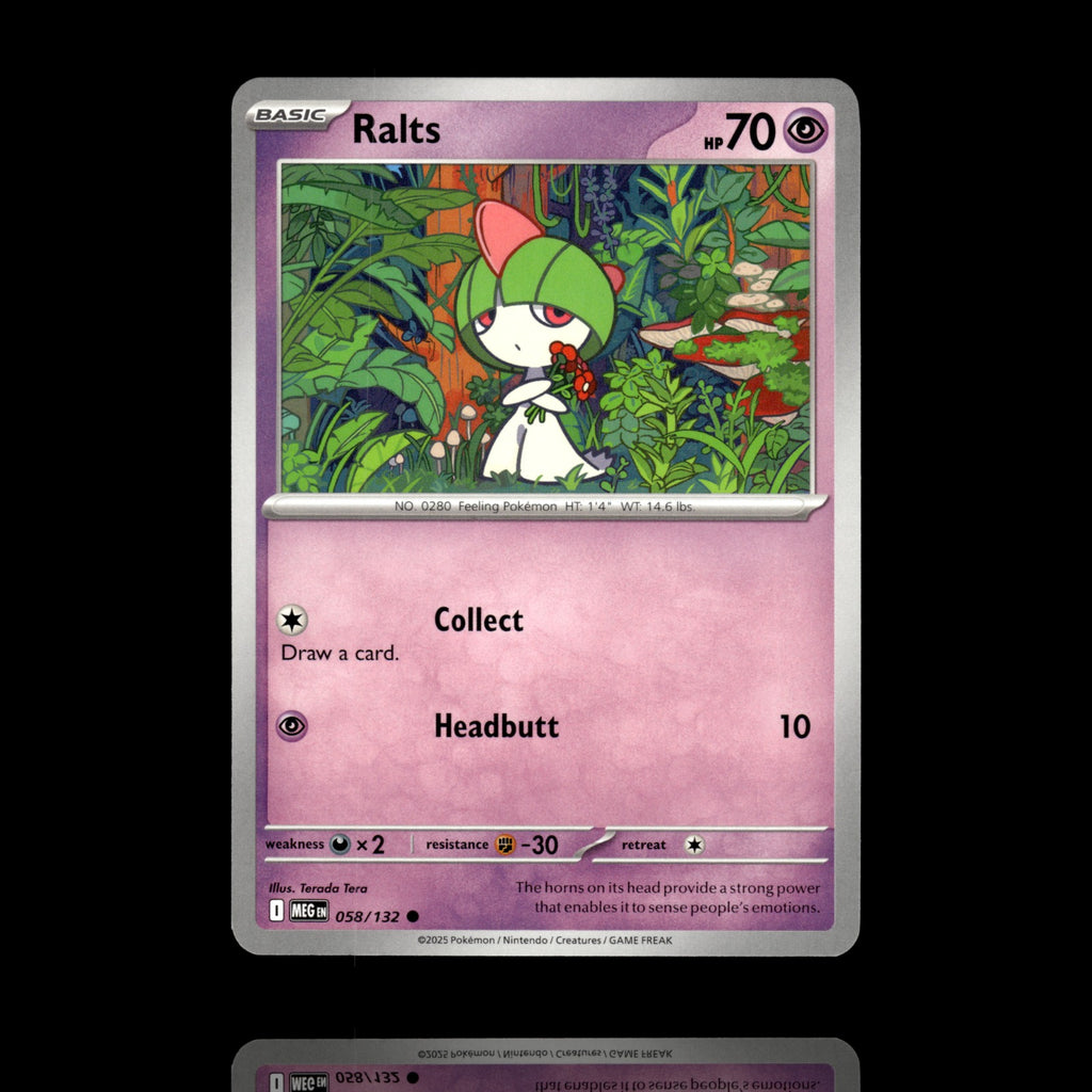 ▸ Ralts | ME01: Mega Evolution | Common | 058/132 | NM