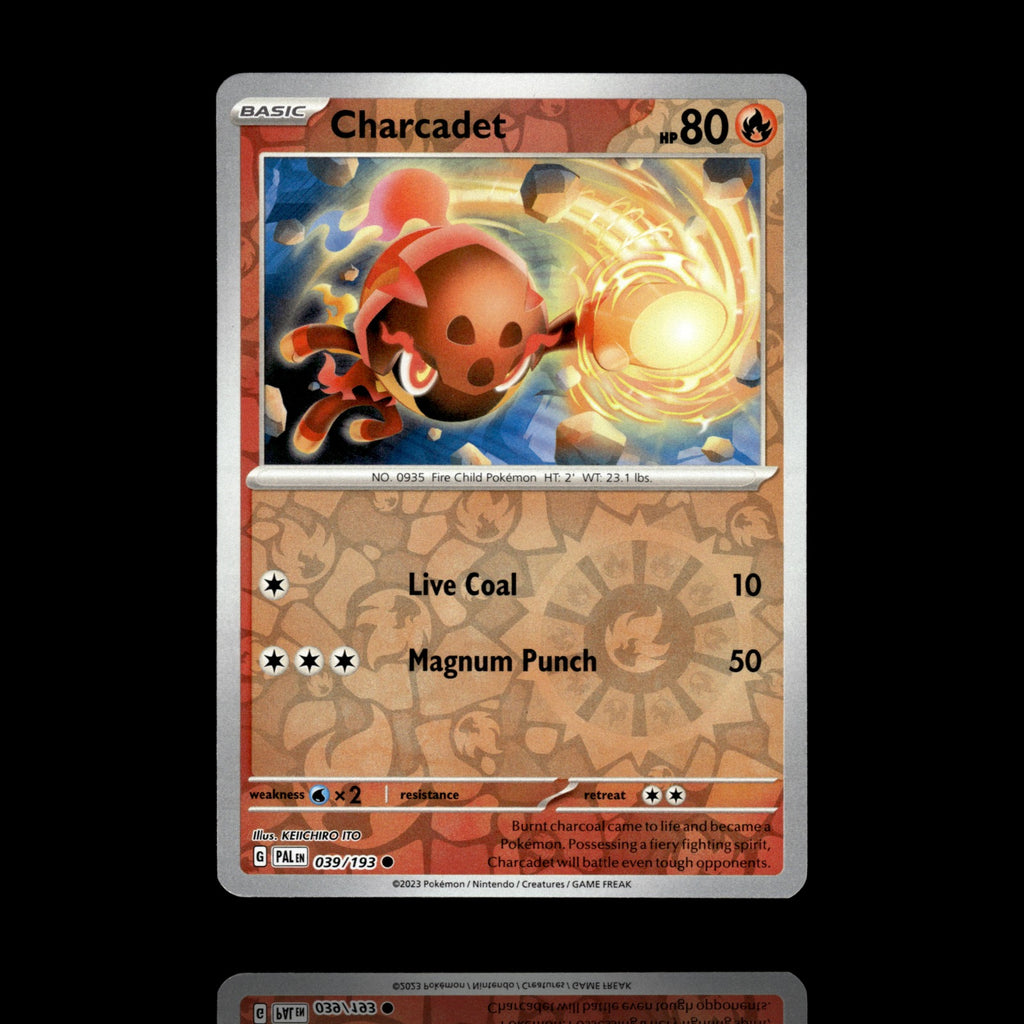 ▸ Charcadet | SV02: Paldea Evolved | Reverse Holo | 039/193 | NM