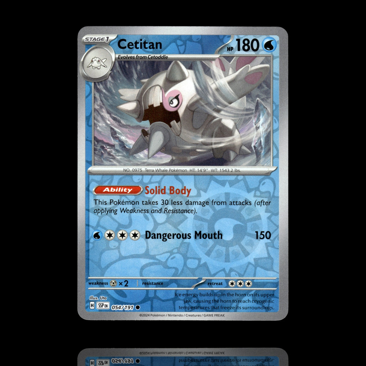 ▸ Cetitan | SV08: Surging Sparks | Reverse Holo | 054/191 | NM