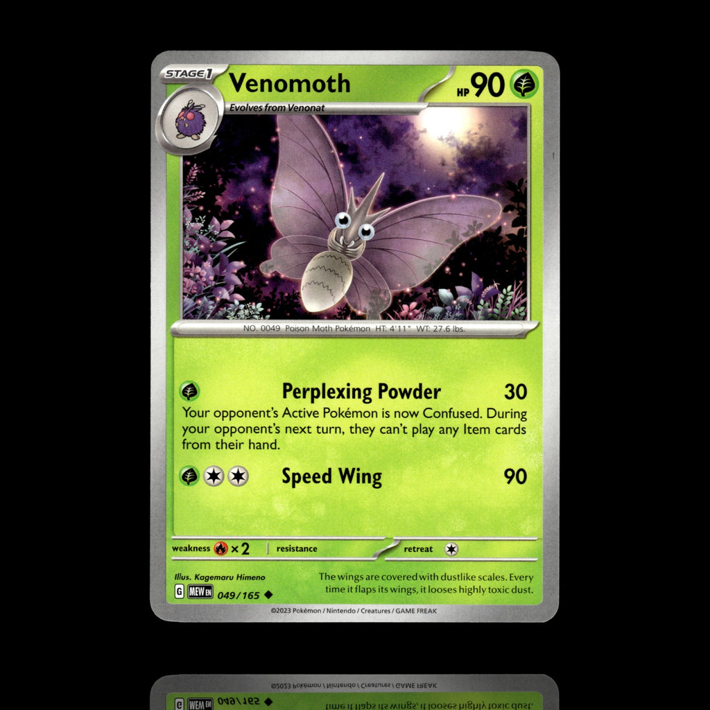 ▸ Venomoth | SV: Scarlet & Violet 151 | Uncommon | 049/165 | NM