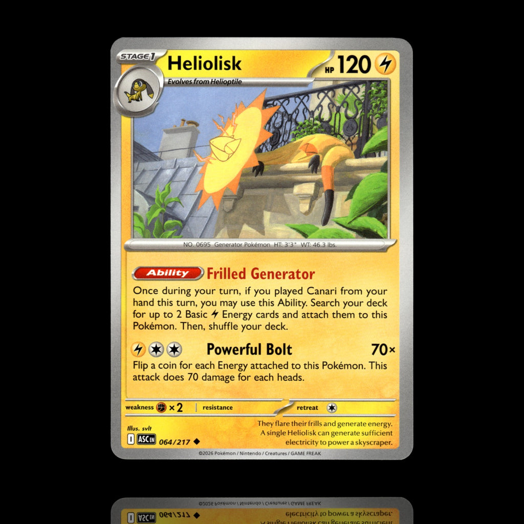 ▸ Heliolisk | ME: Ascended Heroes | Uncommon | 064/217 | NM