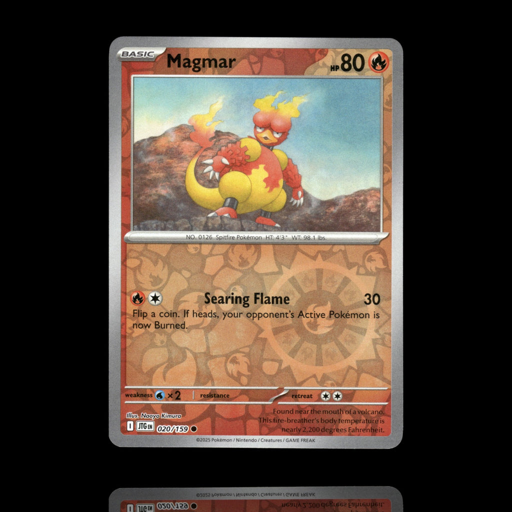 ▸ Magmar | SV09: Journey Together | Reverse Holo | 020/159 | NM