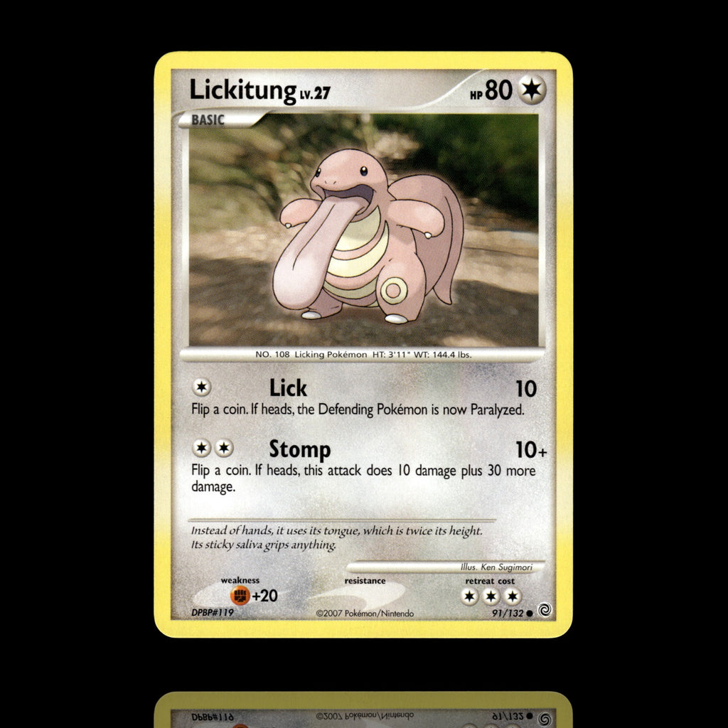 ▸ Lickitung | Secret Wonders | Common | 91/132 | NM