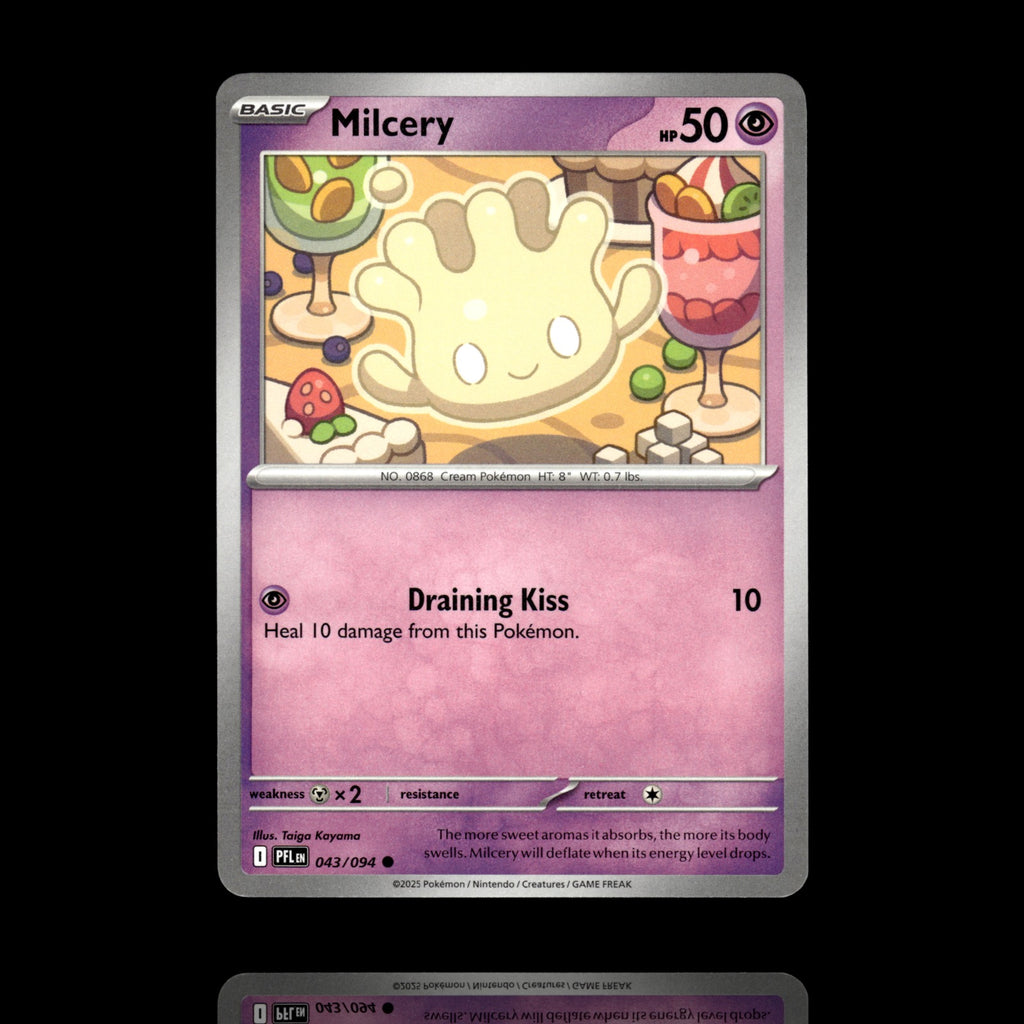 ▸ Milcery | ME02: Phantasmal Flames | Common | 043/094 | NM