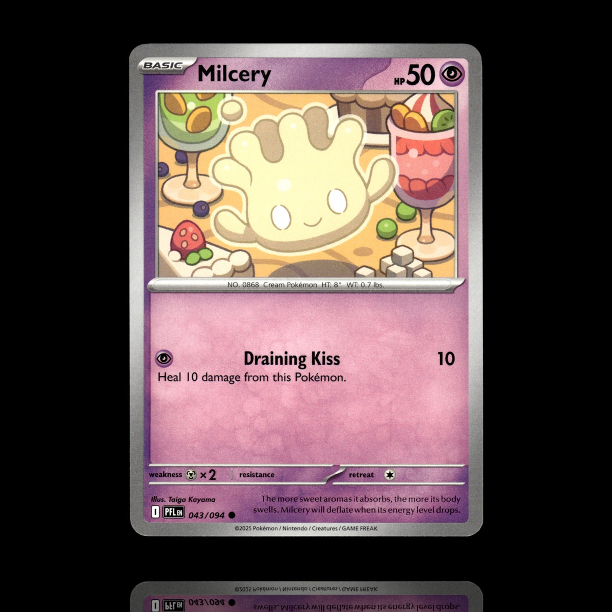 ▸ Milcery | ME02: Phantasmal Flames | Common | 043/094 | NM