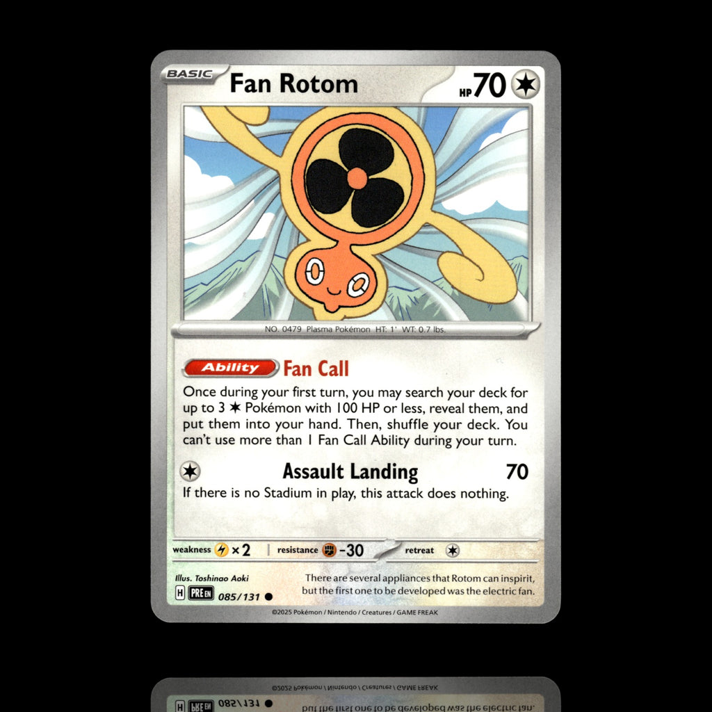 ▸ Fan Rotom | SV: Prismatic Evolutions | Common | 085/131 | NM