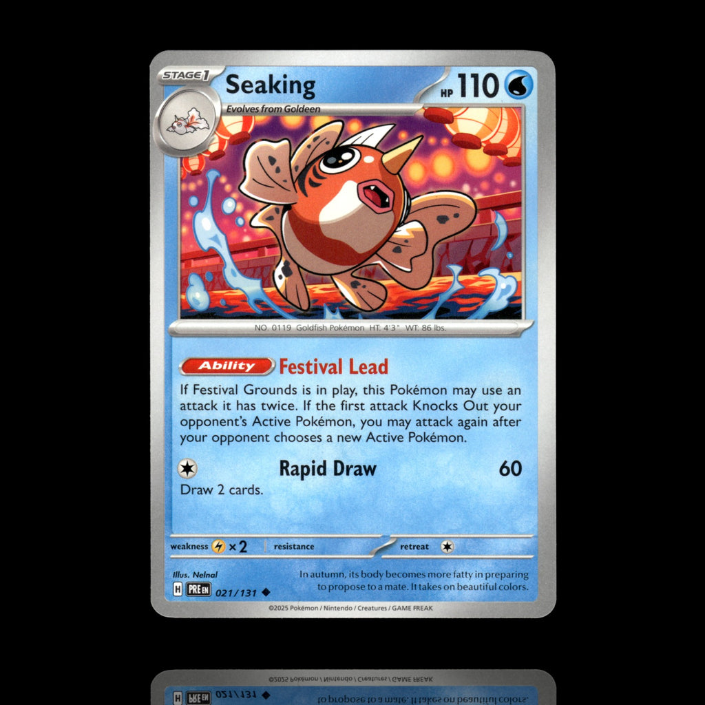 ▸ Seaking | SV: Prismatic Evolutions | Uncommon | 021/131 | NM
