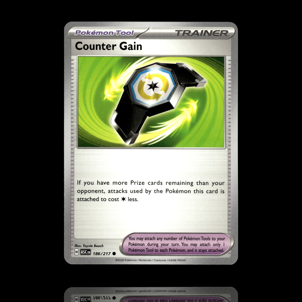 ▸ Counter Gain | ME: Ascended Heroes | Common | 186/217 | NM
