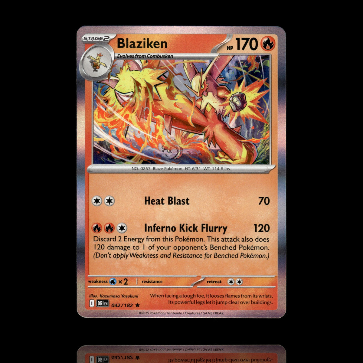▸ Blaziken | SV10: Destined Rivals | Rare | 042/182 | NM